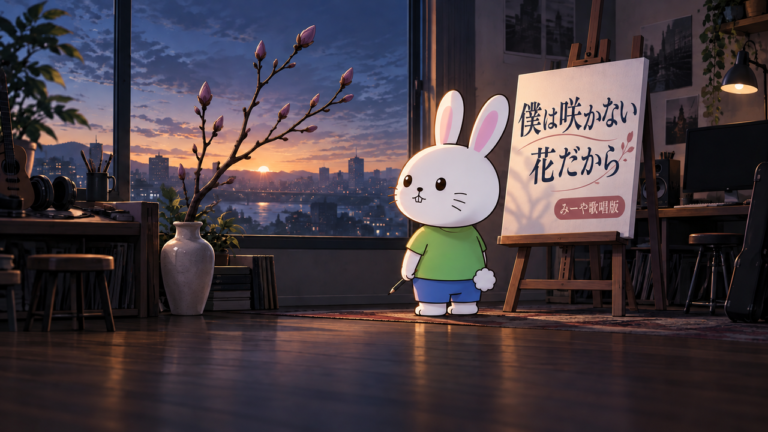 暗っ！でも前向き｜新曲「僕は咲かない花だから」