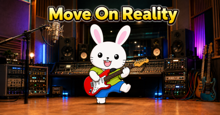Move On Reality｜動いてから考えればいい、そんな一曲です